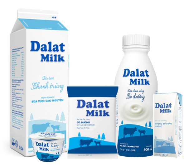 Dalat Milk - Thương hiệu sữa tươi hàng đầu Việt Nam