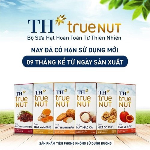 Giới Thiệu Bộ Sản Phẩm Sữa Hạt TH true NUT – Lựa Chọn Dinh Dưỡng Từ Thiên Nhiên