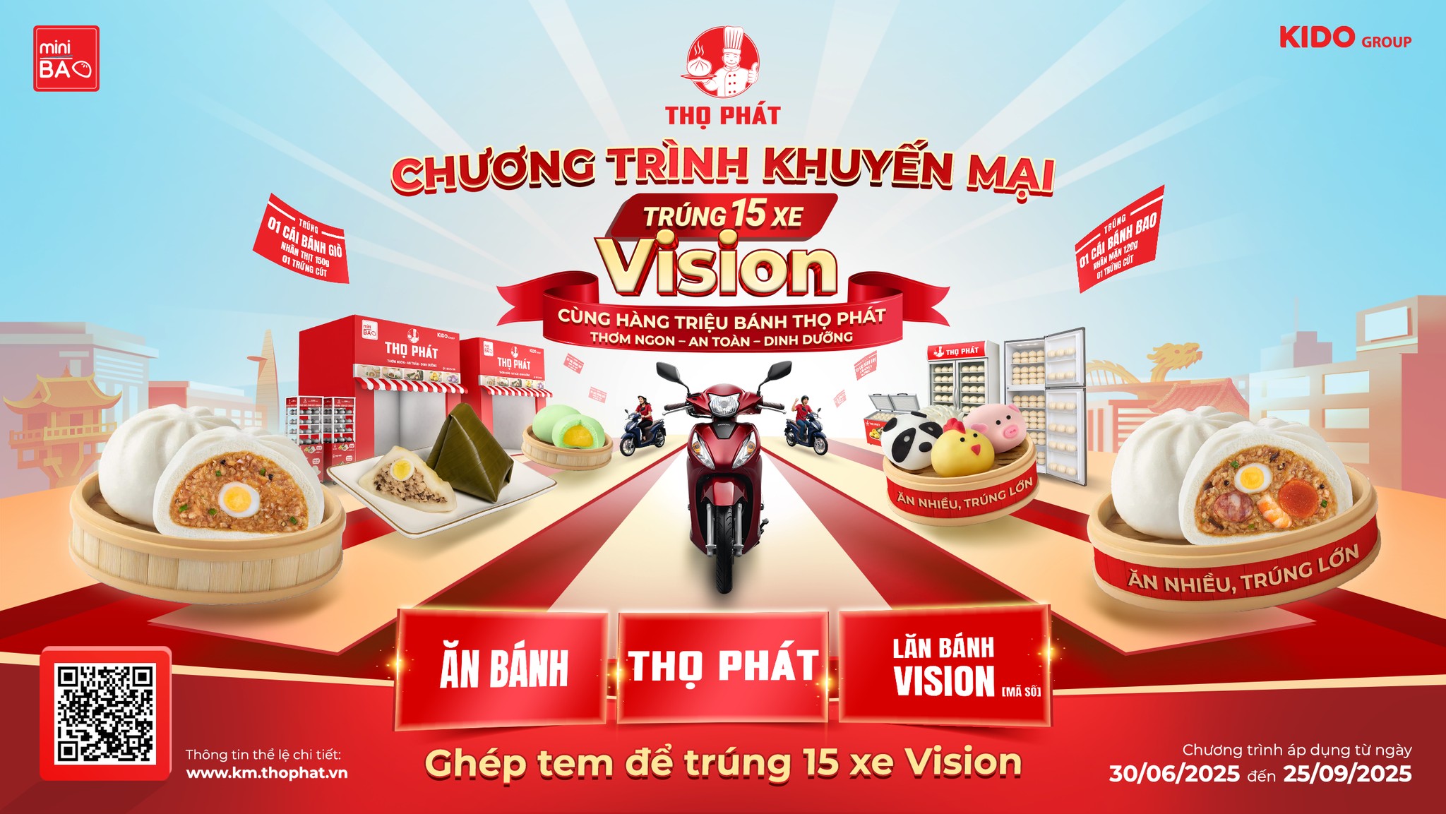 ĂN BÁNH THỌ PHẢT - LĂN BÁNH VISION