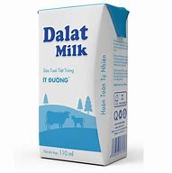 Sữa tươi tiệt trùng ít đường Dalatmilk- Hộp 110ml