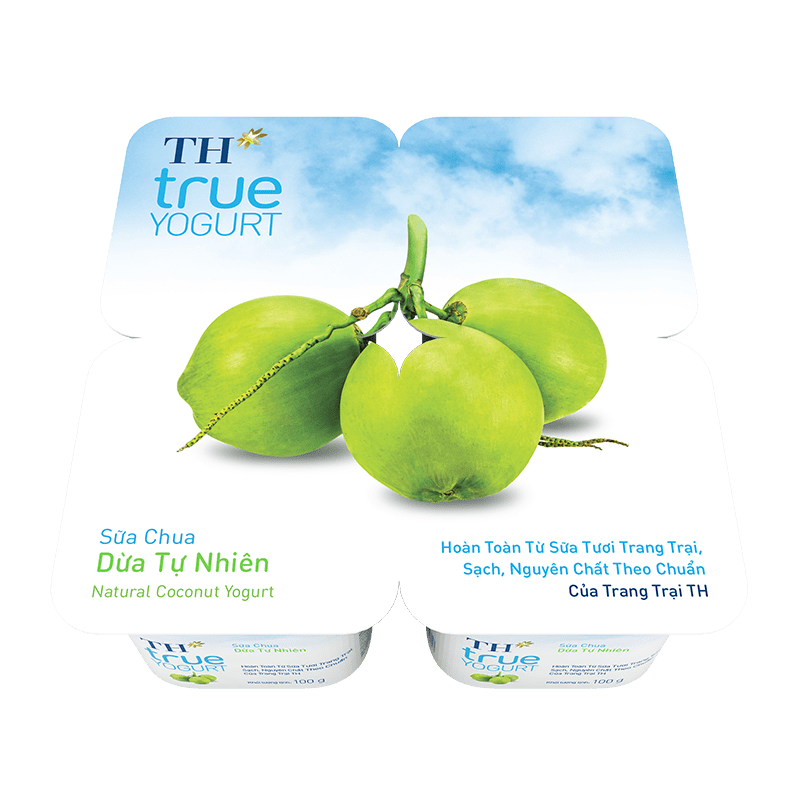 TH True Yogurt SCA dừa 100g