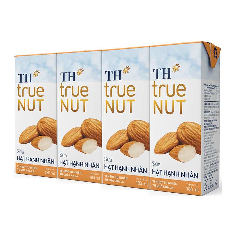 TH Juice Nut Sữa Hạt Hạnh Nhân - Hộp 180ml