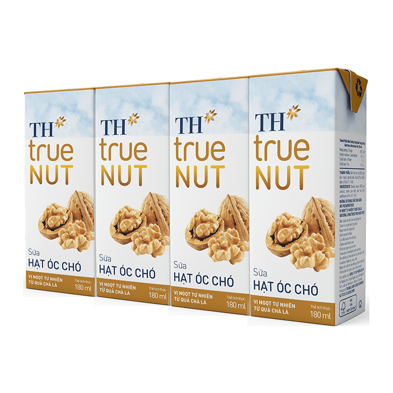 TH Juice Nut Sữa Hạt Óc chó - Hộp 180ml