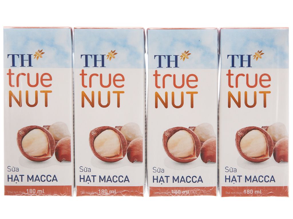 TH Juice Nut Sữa Hạt Macca - Hộp 180ml