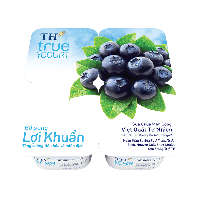 TH True Yogurt SCA việt quất - 100g