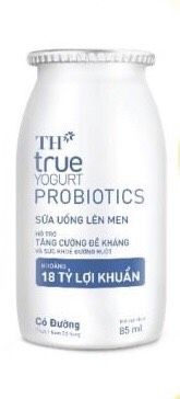 TH True Yogurt SCU lên men có đường PRO 85 ml