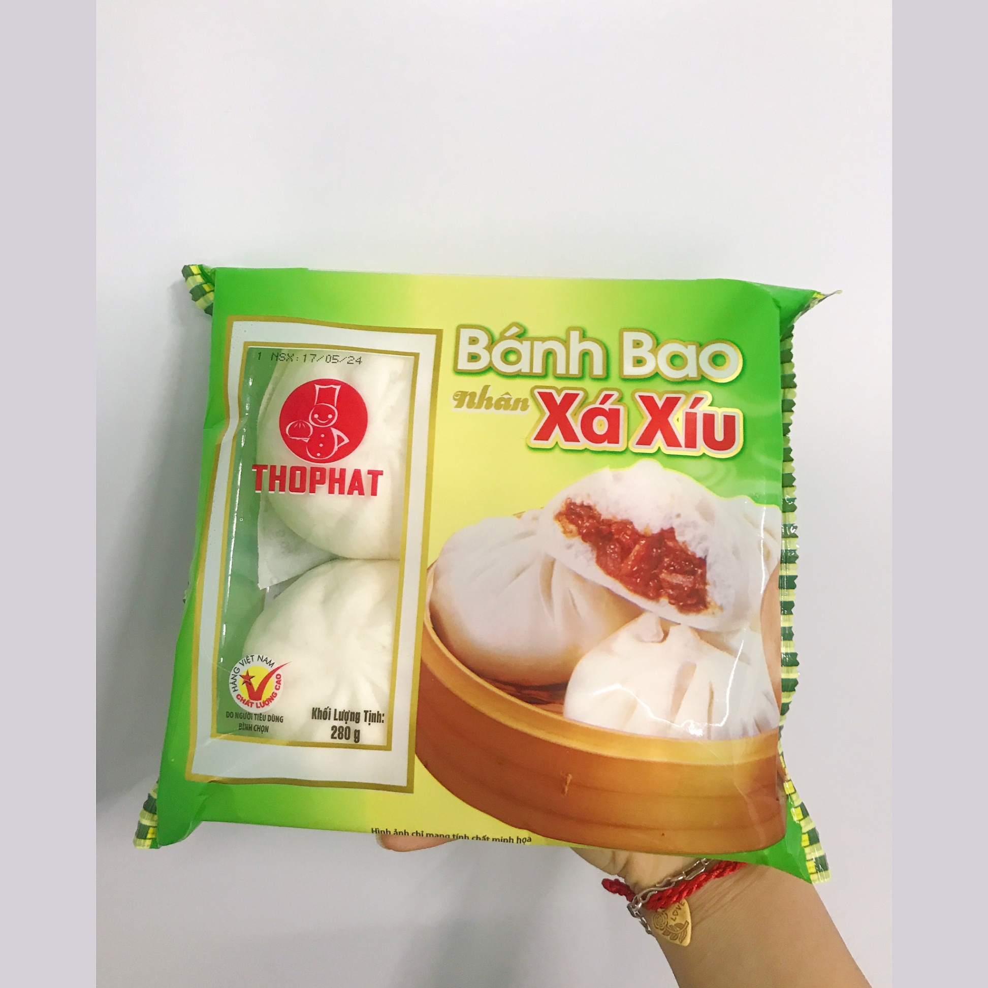 Bánh bao Thọ Phát Xá Xíu 280g (70gx4)