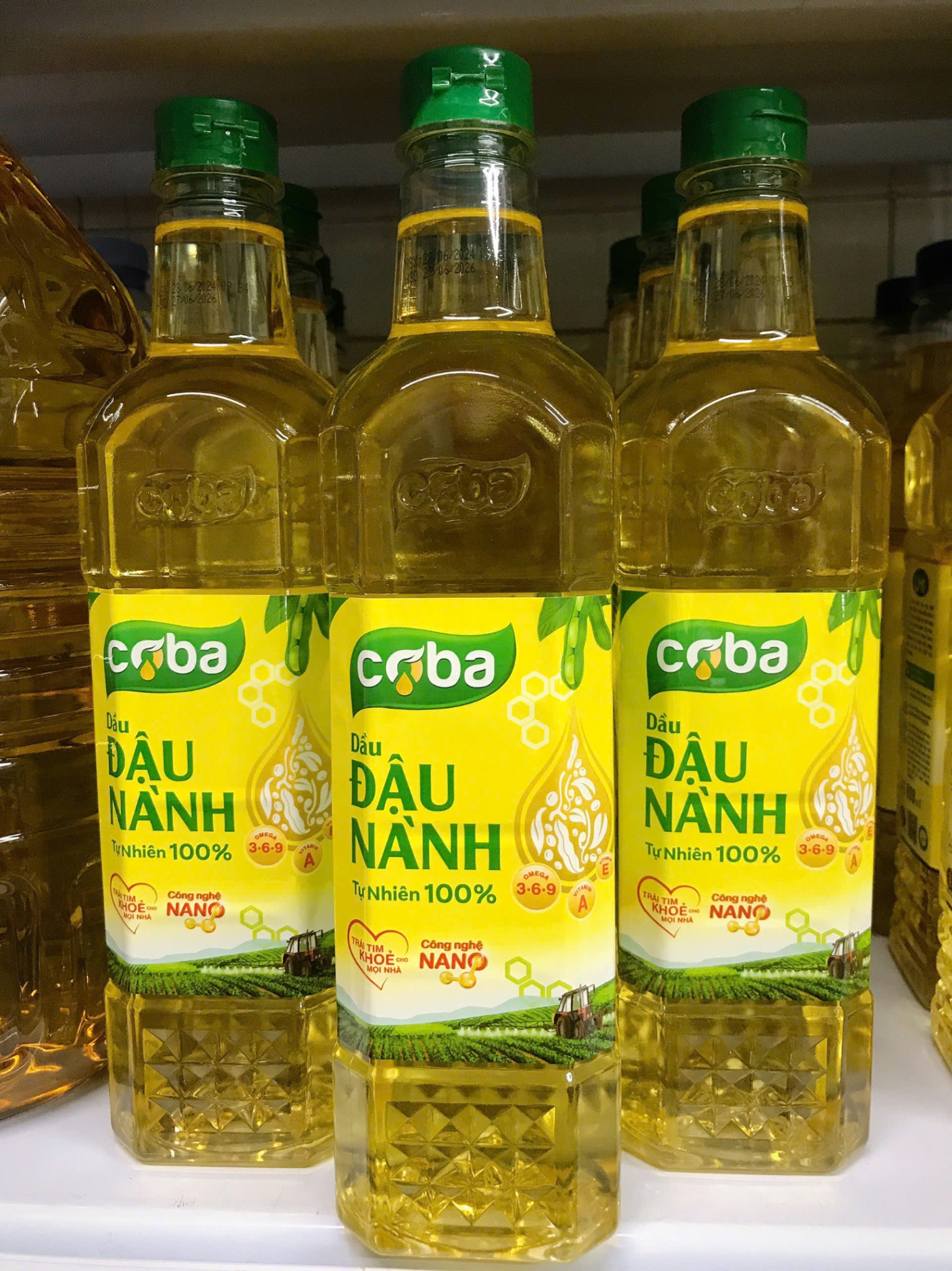 Dầu đậu nành CoBa 1 lít