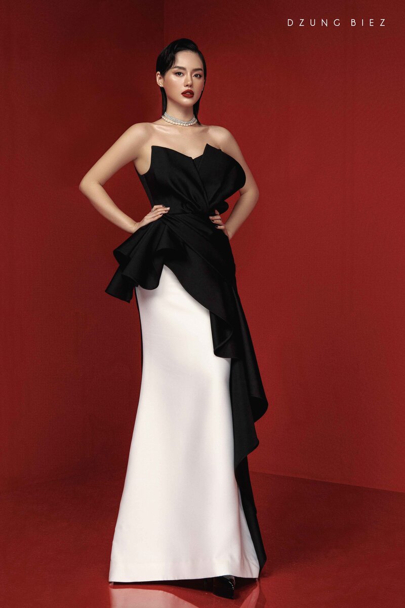 Đầm dạ hội dài màu đen thời trang sang trọng cho nữ - Áo cưới |  ThờiTrangNữ.vn