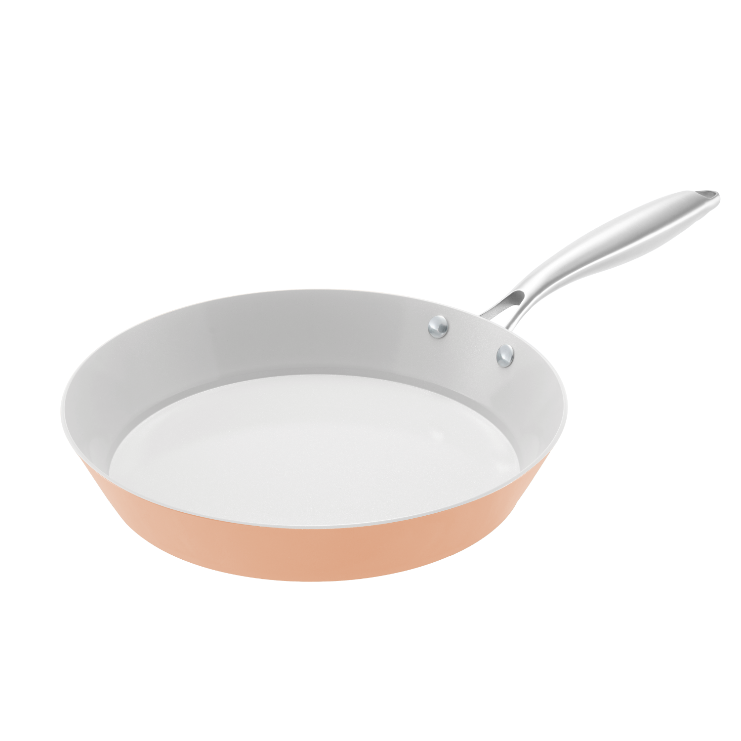 Chảo rán chống dính Mori Veggie (20cm) - Màu cam phấn