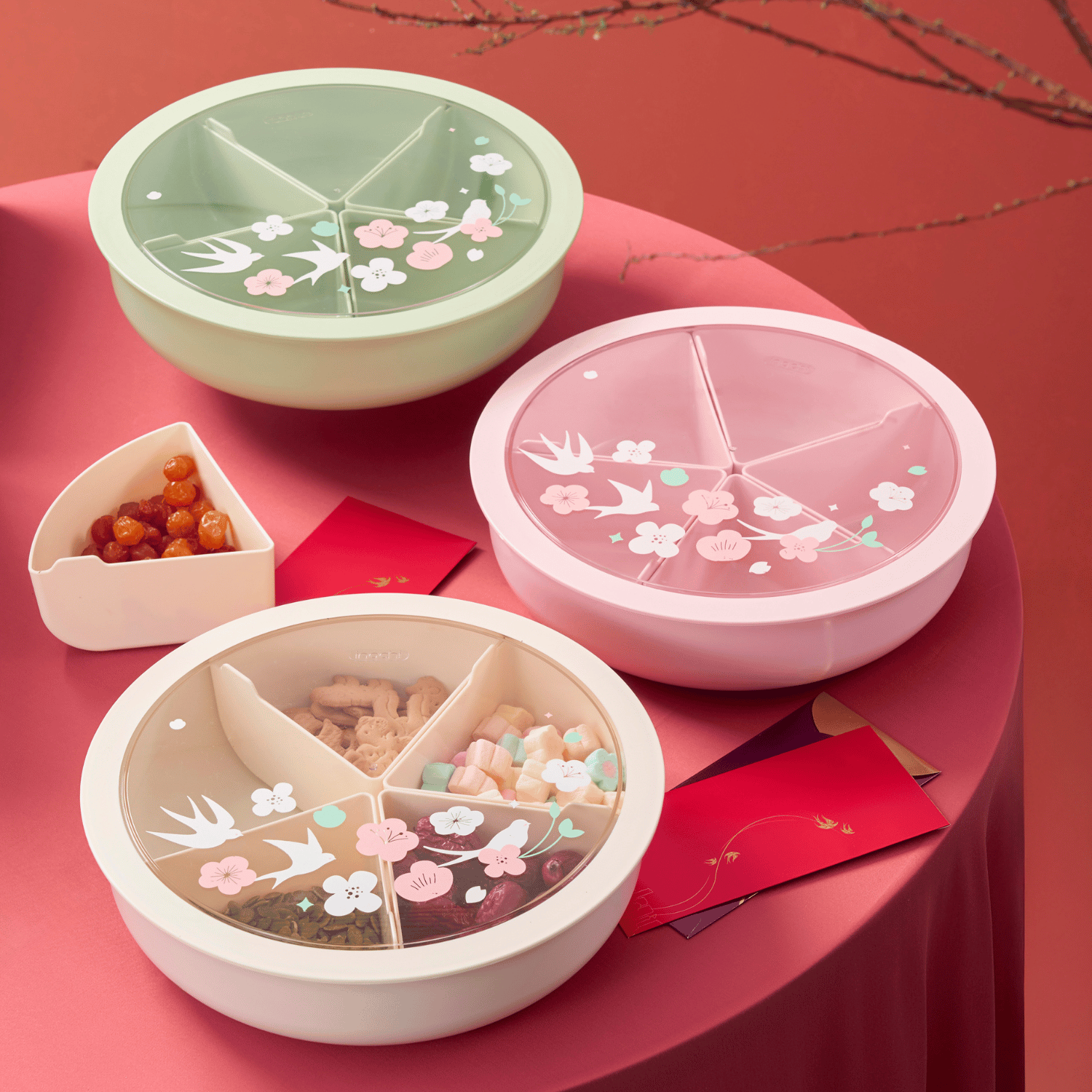 Hộp bánh mứt tròn Haru (2025)