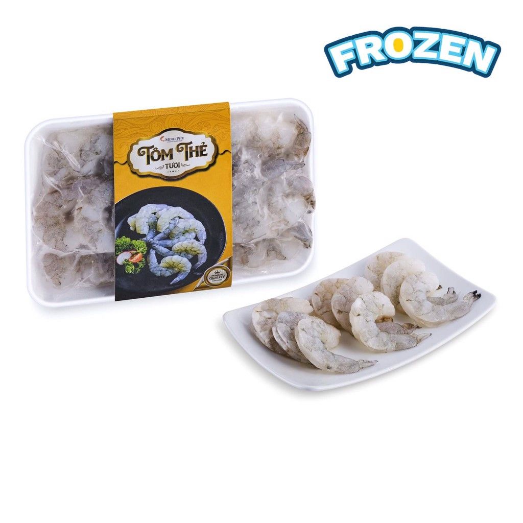 Tôm thẻ tươi đông lạnh