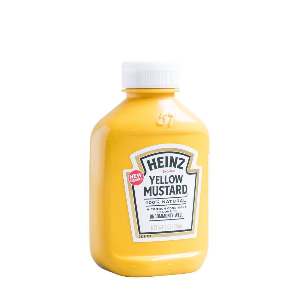 Mù tạt vàng Heinz - Chai 500g