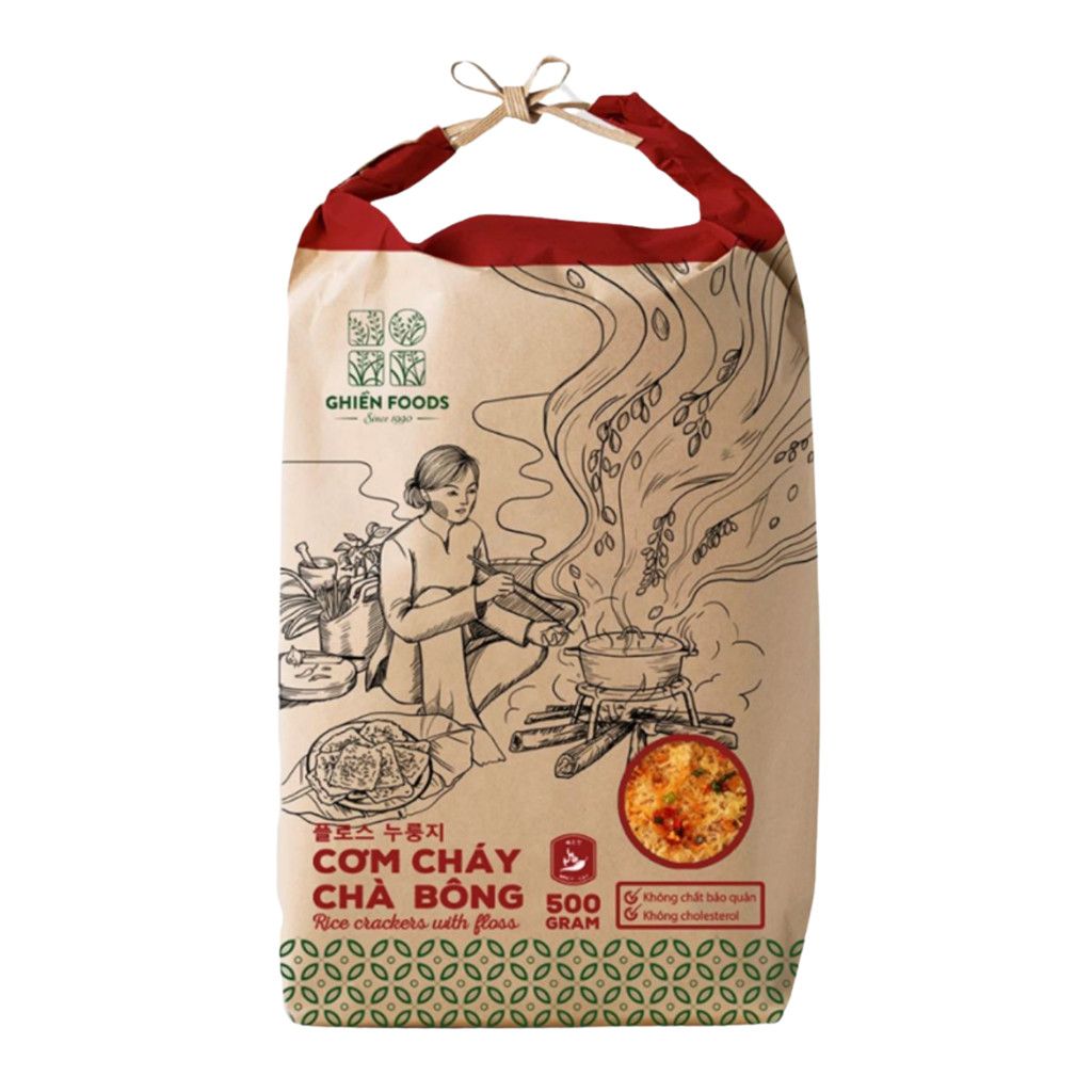 Cơm cháy chà bông vị gà cay