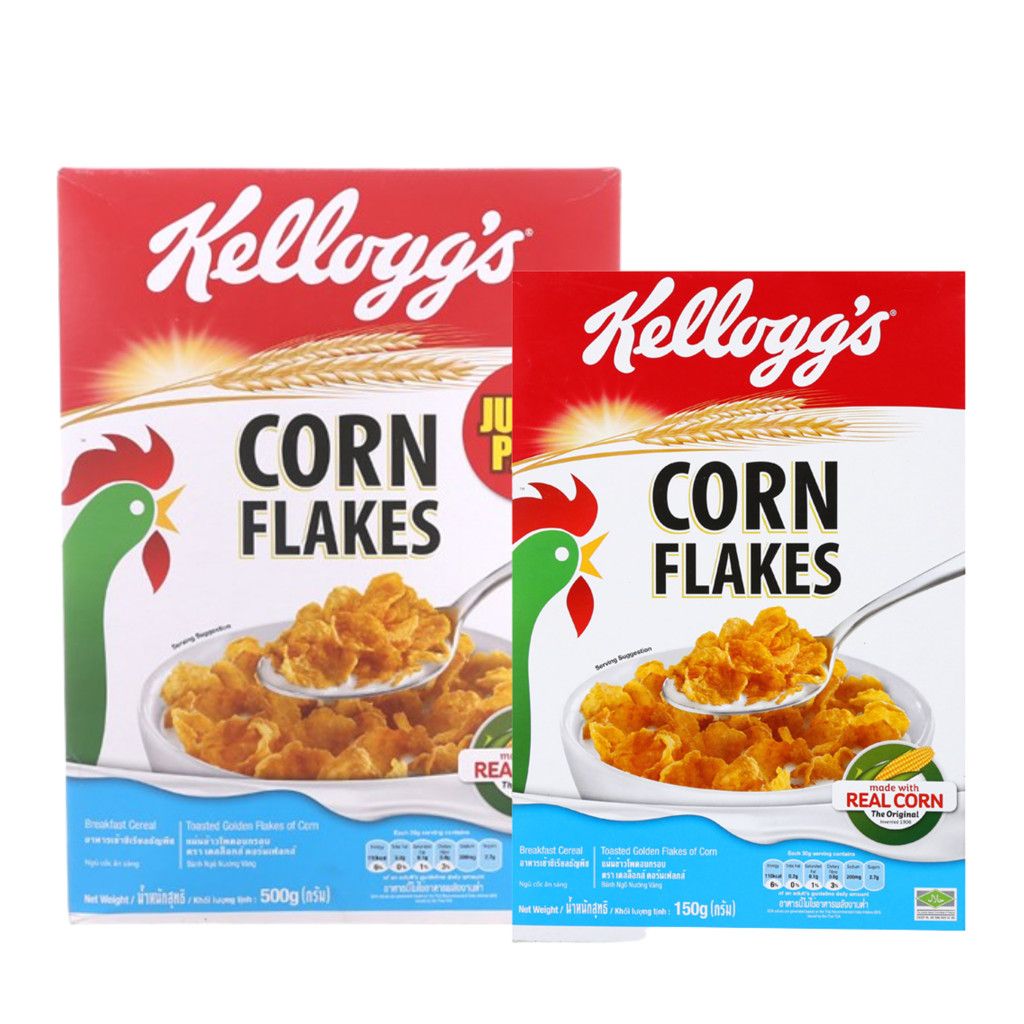 Ngũ cốc dinh dưỡng Corn Flakes Kelloggs - 175 gram