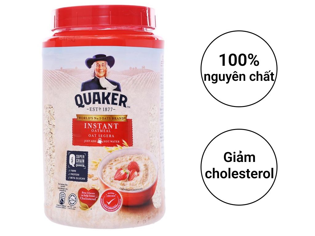 Yến mạch ăn liền Quaker hộp 600g