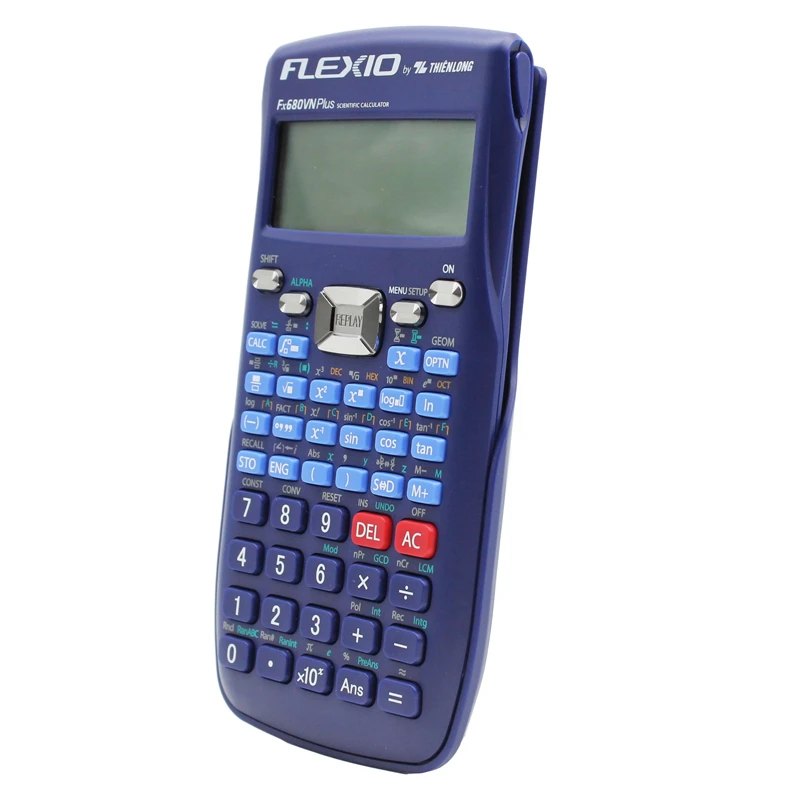 Máy Tính Khoa Học Thiên Long Flexio Fx680VN Plus - Màu Xanh