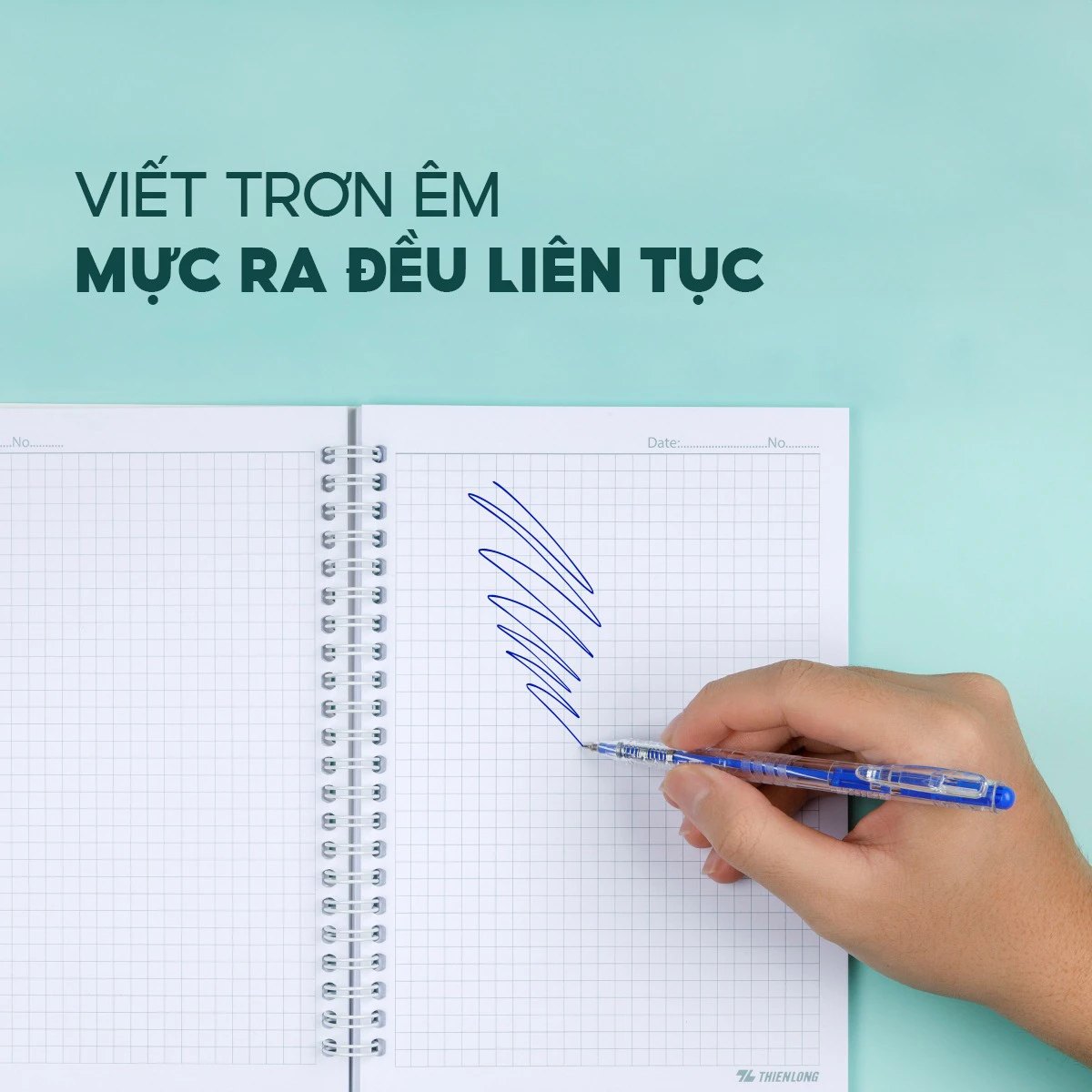 Bút Bi Thiên Long TL-089 - Mực Xanh