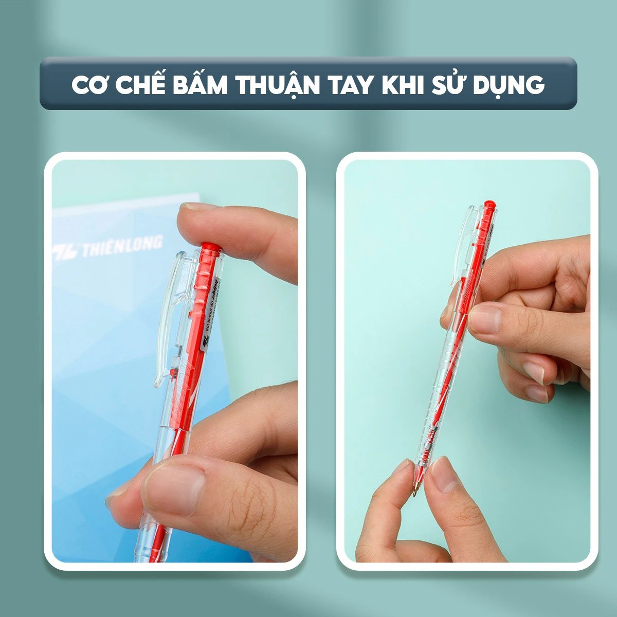 Bút Bi Thiên Long TL-089 - Mực Xanh