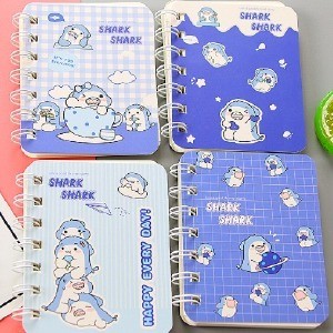 Combo 4 Số tay mini note book dễ thương size A7 W19 160 trang tiện dụng ( Màu ngẫu nhiên )