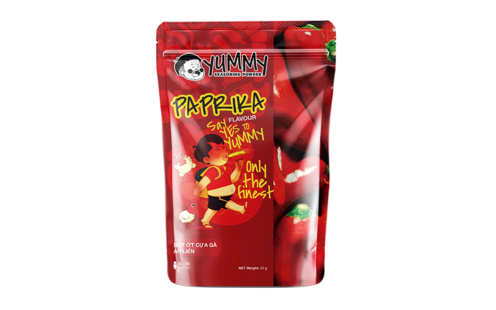 BỘT GIA VỊ ỚT PAPRIKA HIỆU YUMMY