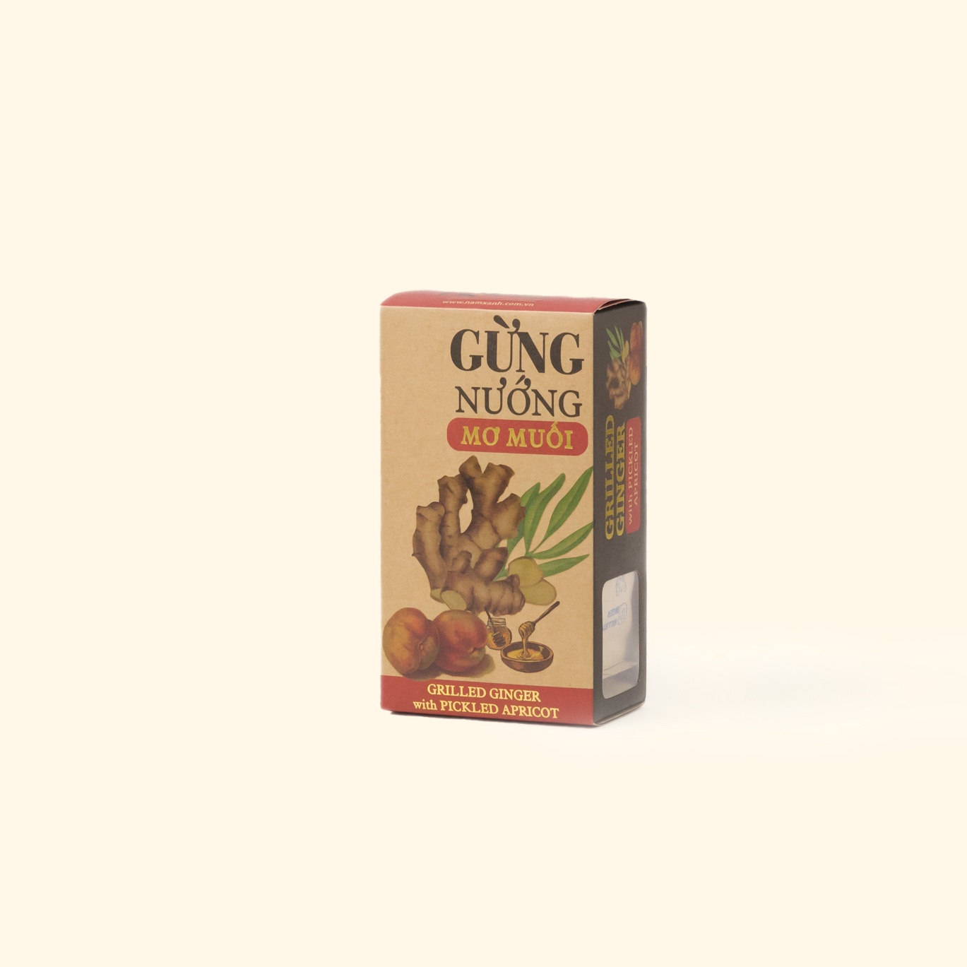 Gừng nướng mơ muối (80g)