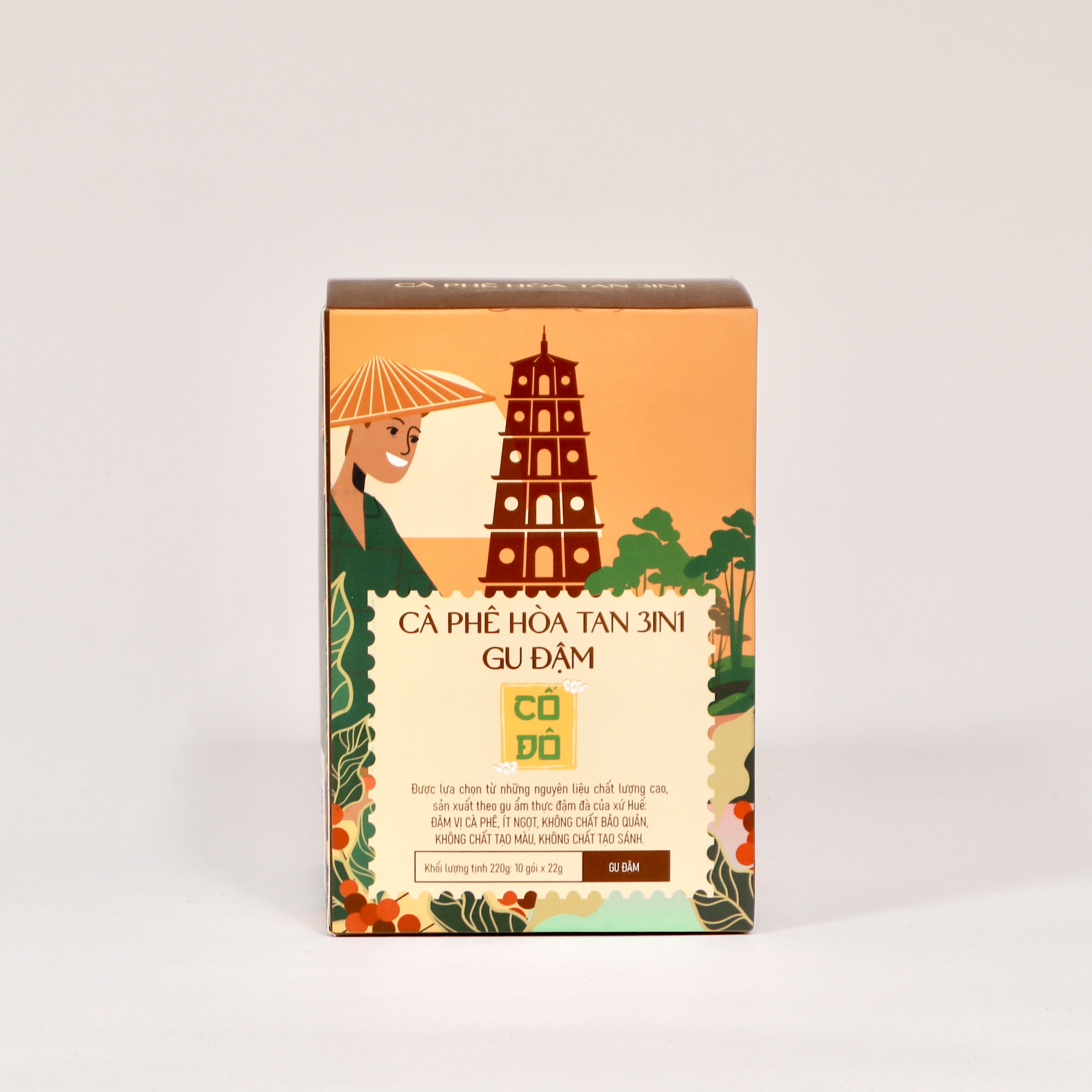 Hộp Cà Phê Hòa Tan 3in1 - Gu Đậm