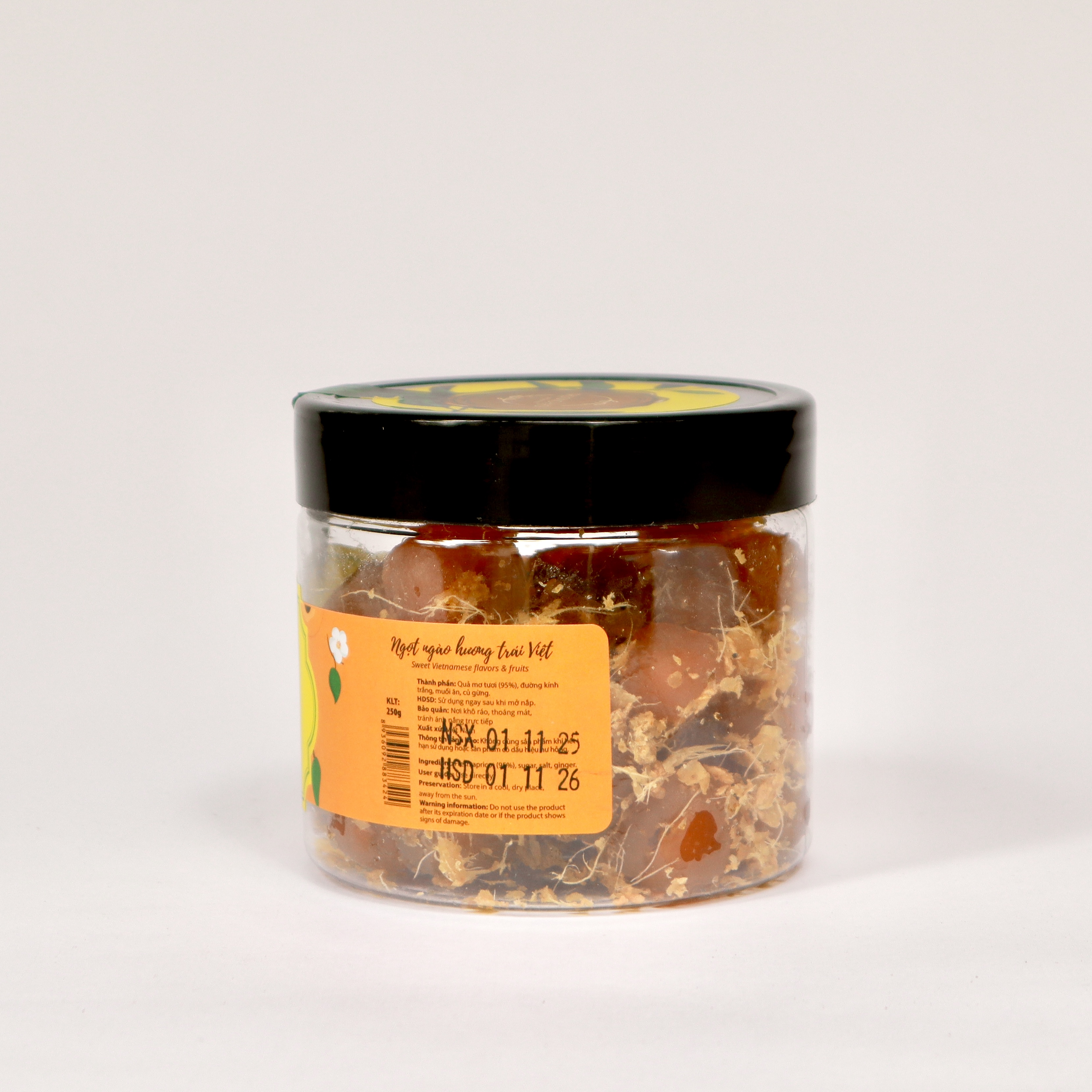 Mơ dẻo ngũ vị 250g