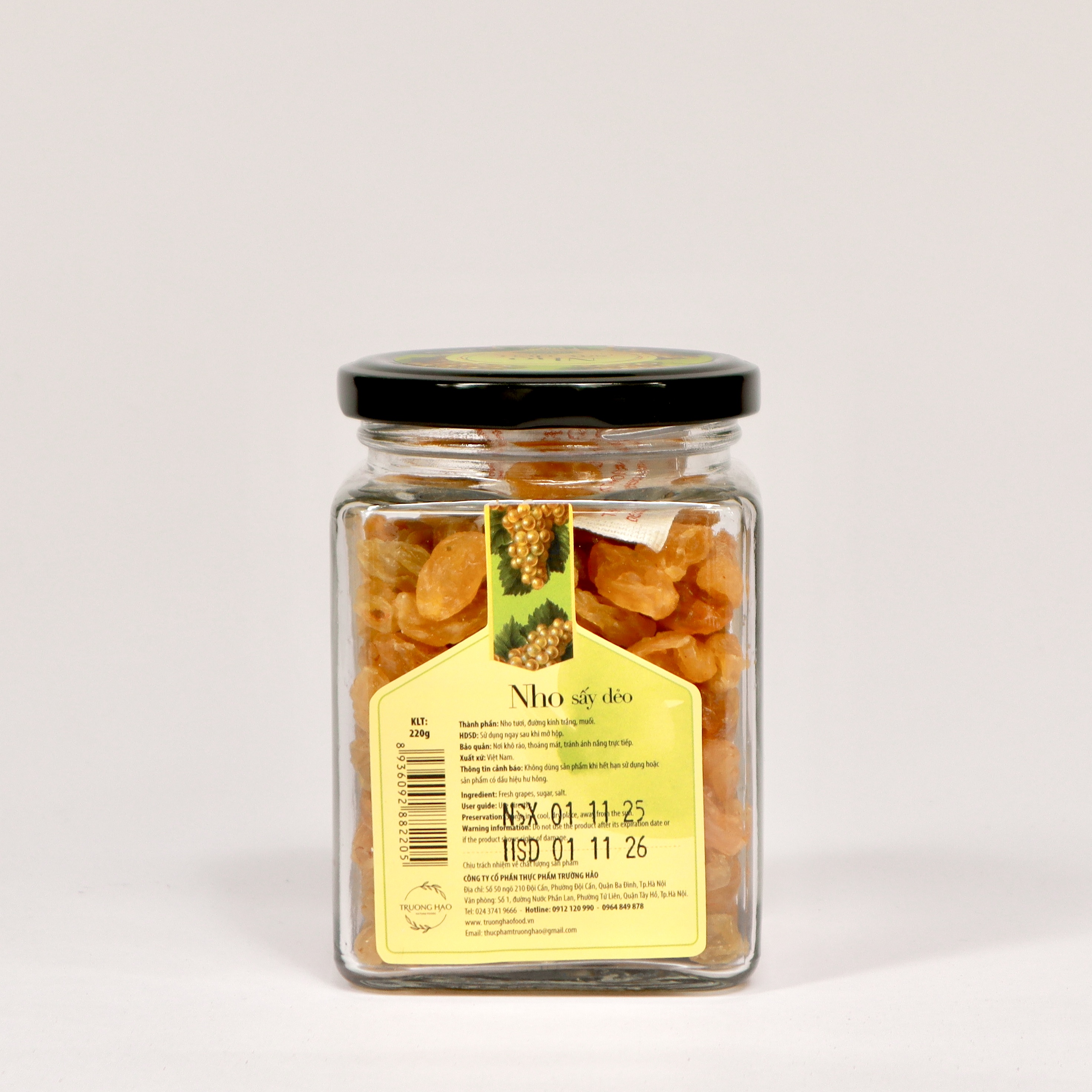 Nho sấy dẻo 220g