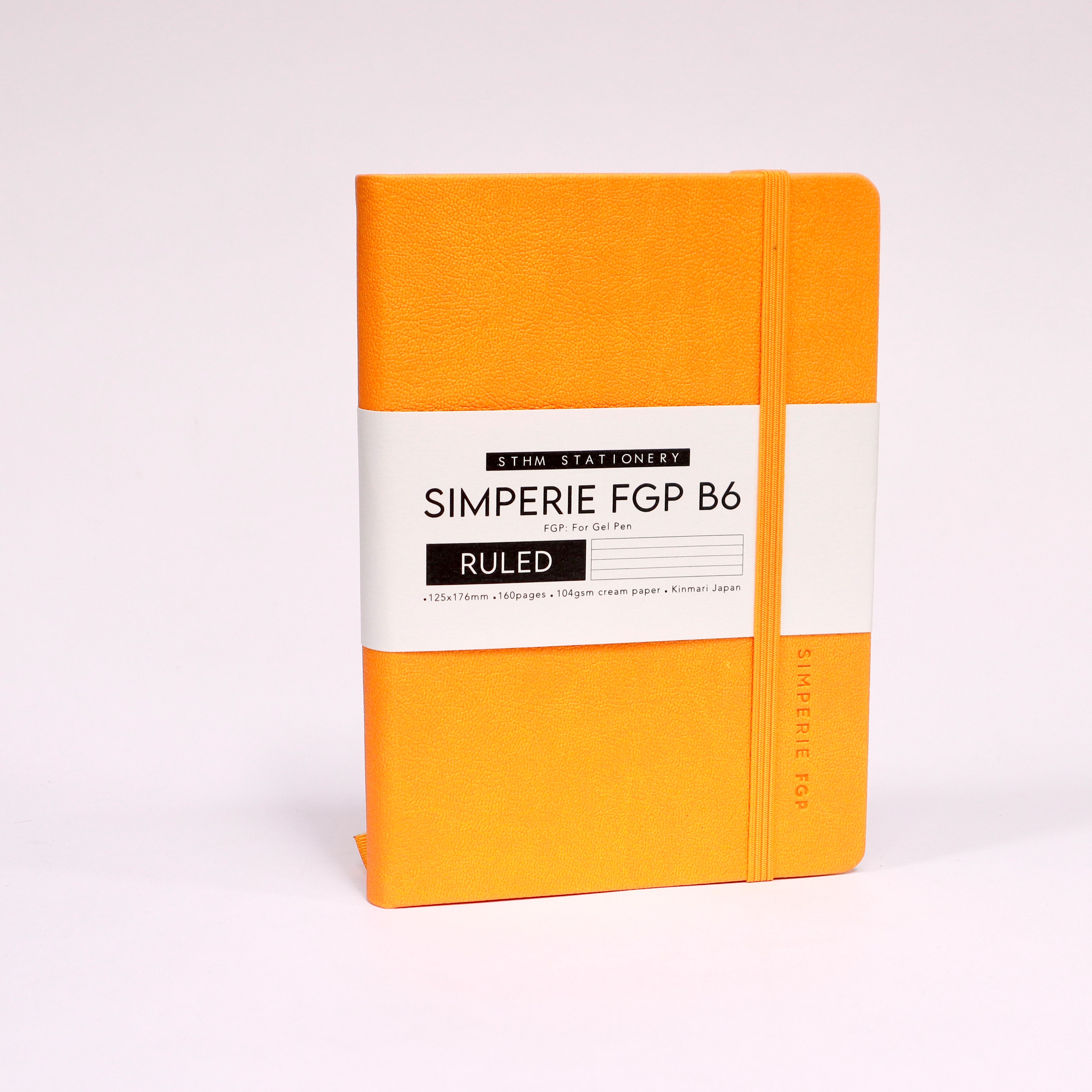 Sổ da B6 - Yellow
