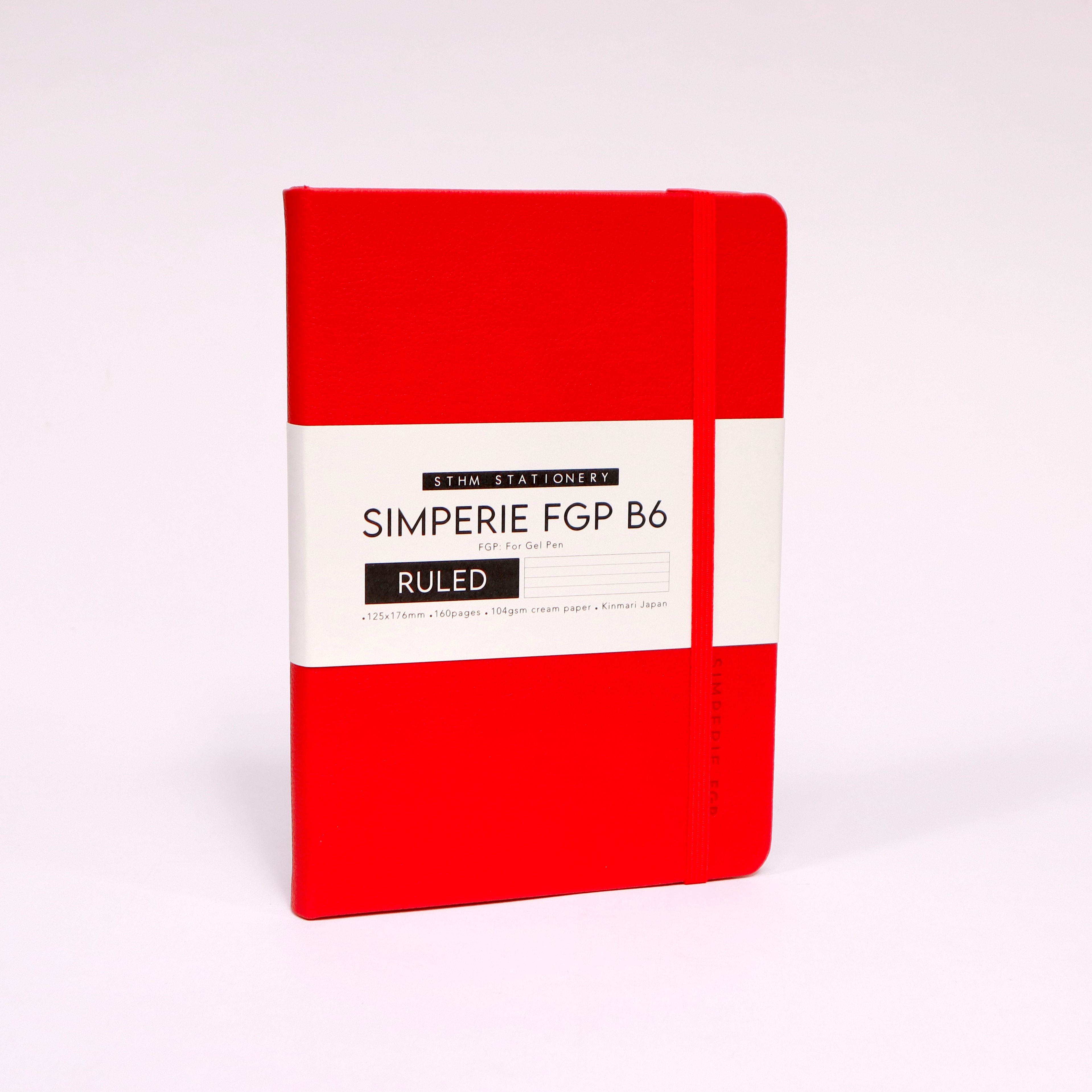 Sổ da B6 - Red