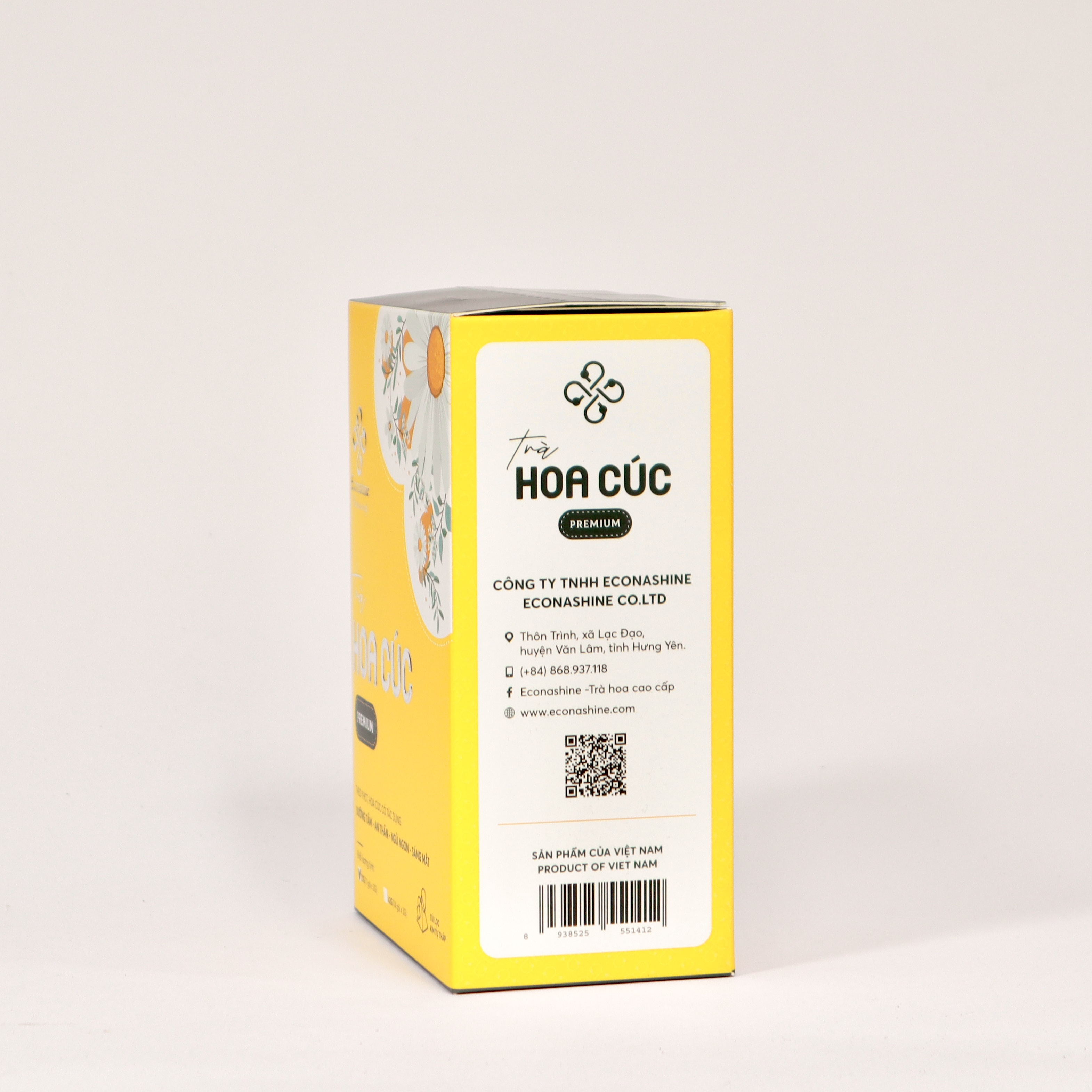 Trà hoa cúc Premium - Trà túi lọc pyramid cao cấp