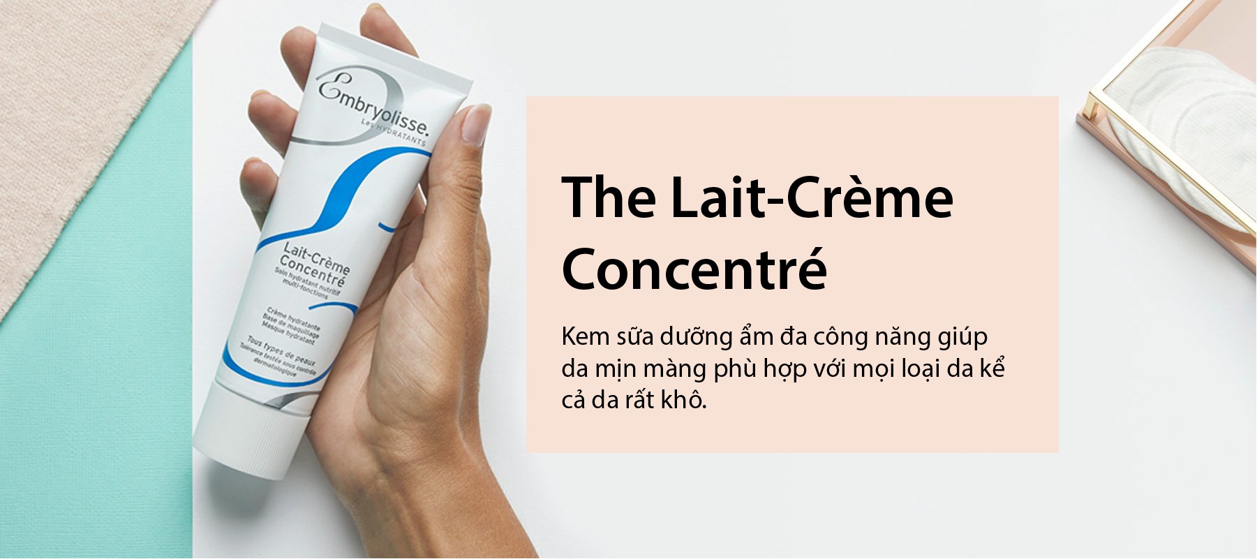 Review Kem Dưỡng Ẩm Embryolisse Lait-Crème Concentré Của Pháp