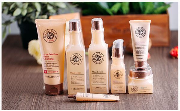 Sở hữu làn da đẹp với bộ trị mụn The Face Shop
