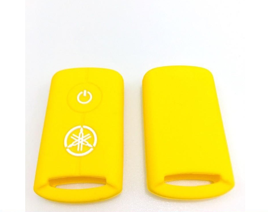 Bọc khóa Smartkey cao su xe Yamaha màu vàng