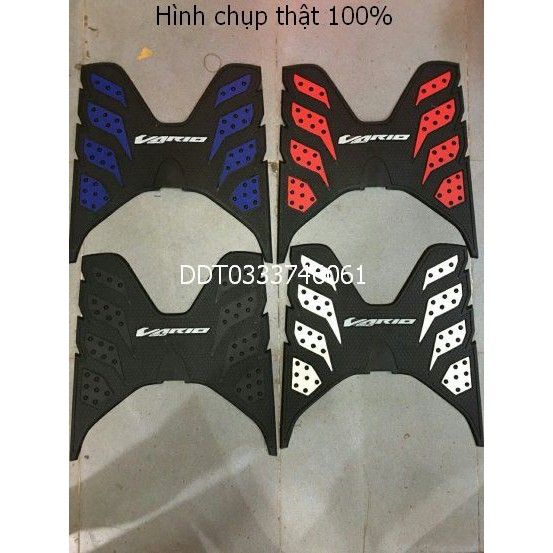 Thảm để chân Vario thái 2 màu đen đen