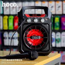 Loa thùng karaoke có led mini Hoco DS02 15W