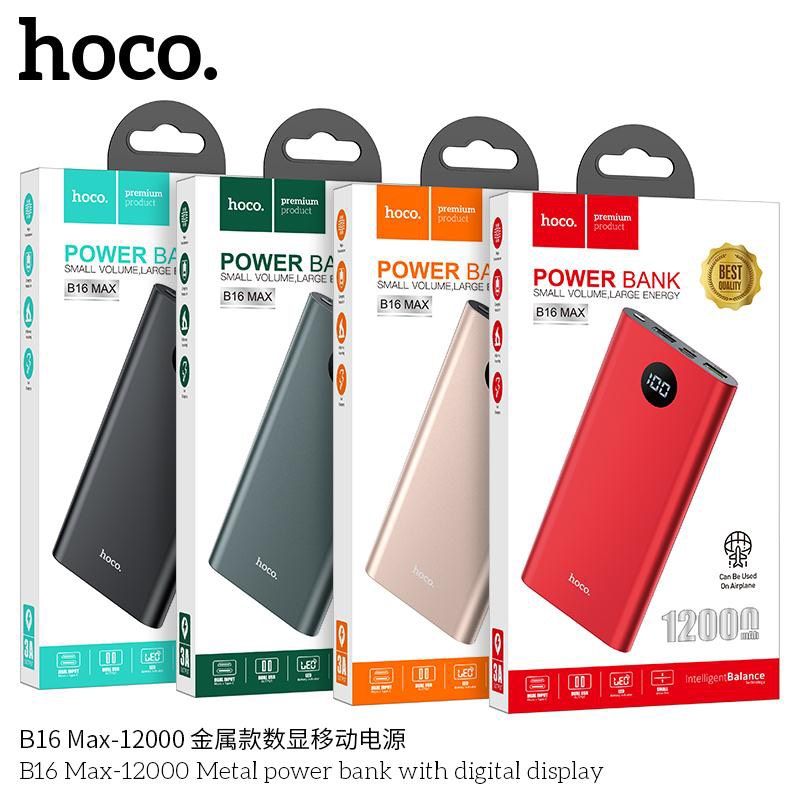 PIN DỰ PHÒNG 12000MAH HOCO B16 MAX