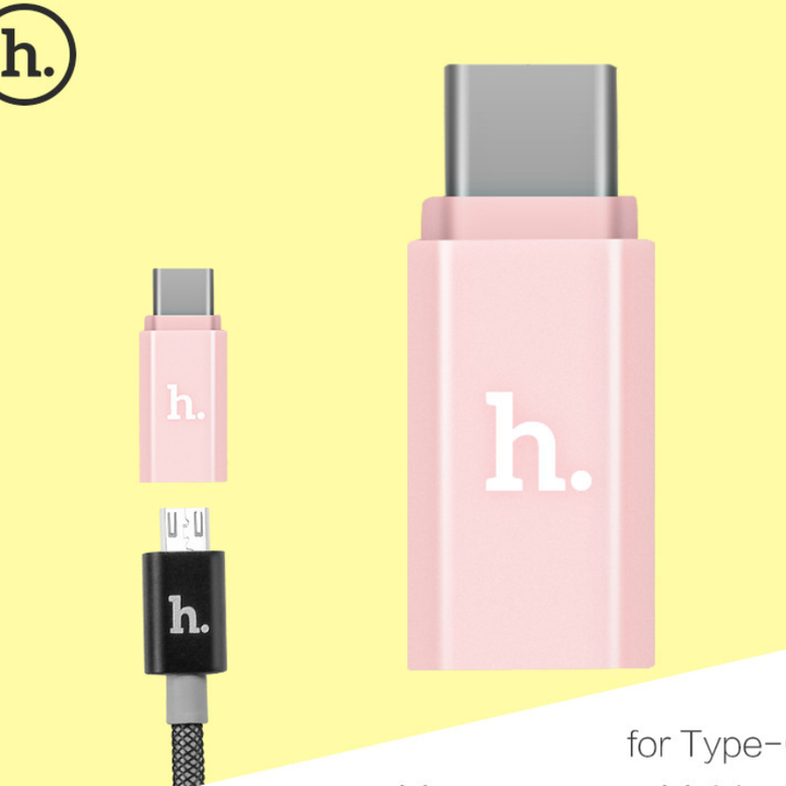 Đầu chuyển Type-c ra micro usb chính hãng hoco