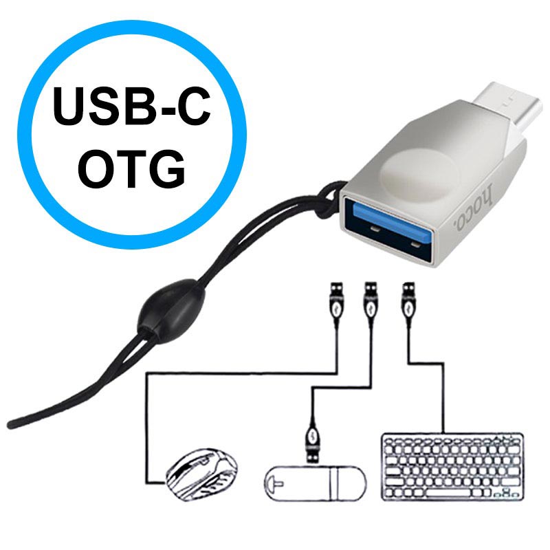 Đầu Chuyển USB Type C Sang USB 3.0 - Hoco UA9