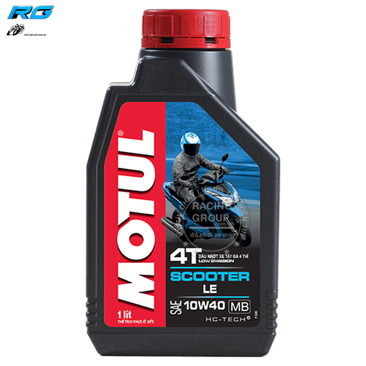 NHỚT XE GA MOTUL SCOOTER LE 10W40 1 LÍT CHÍNH HÃNG