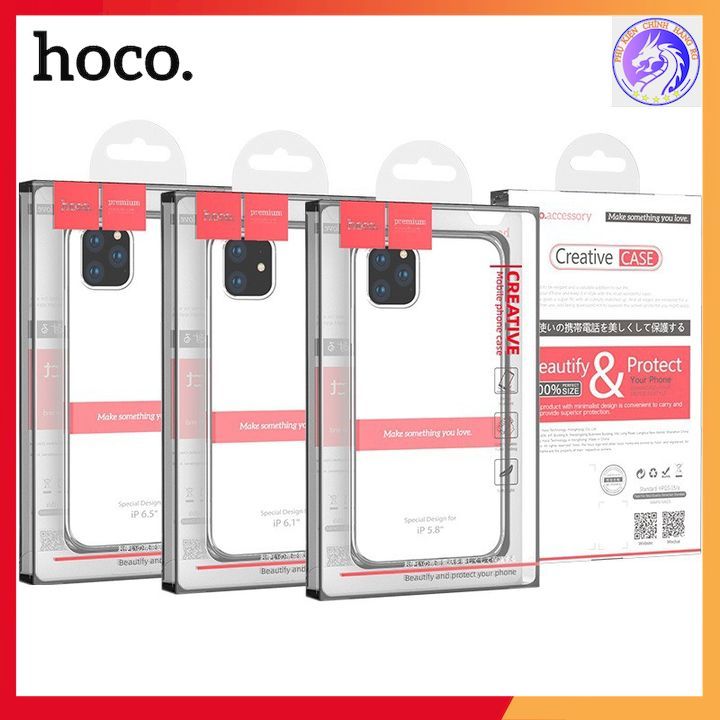 Ốp Lưng Trong Suốt Hoco Cho iPhone 12 6.1/6.1 Pro