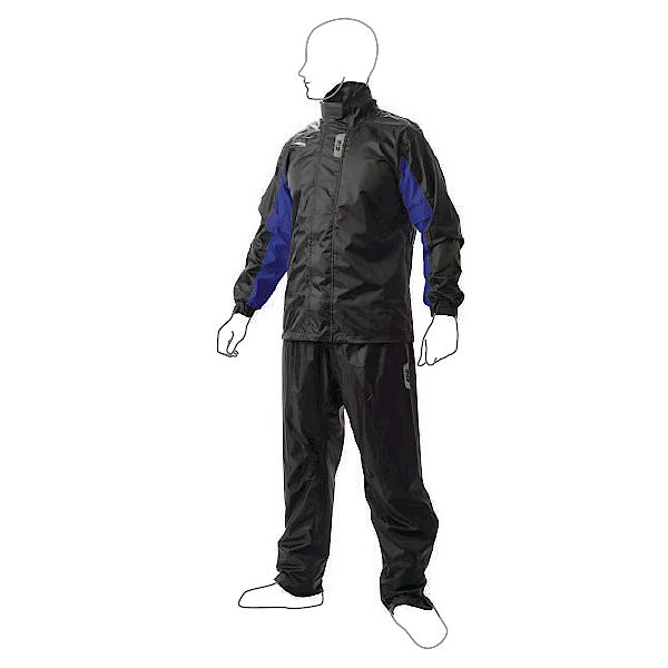 BỘ QUẦN ÁO ĐI MƯA GIVI RRS06 CHÍNH HÃNG BẢO HÀNH 1 NĂM - size 2XL - Đen & Xanh