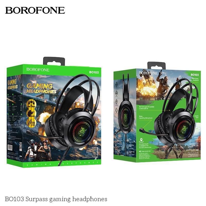 TAI NGHE GAME MING BOROFONE Bo103 CÓ LED