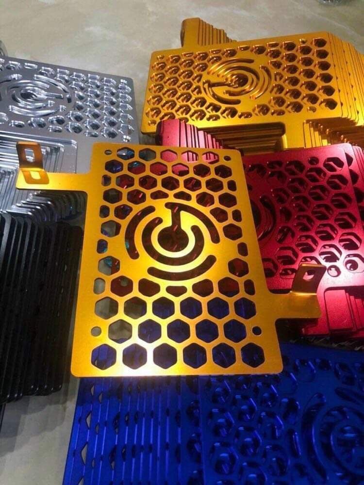 Che két nước Ex155, Ex2021 VVA nhôm CNC Logo Bremboo màu - cam