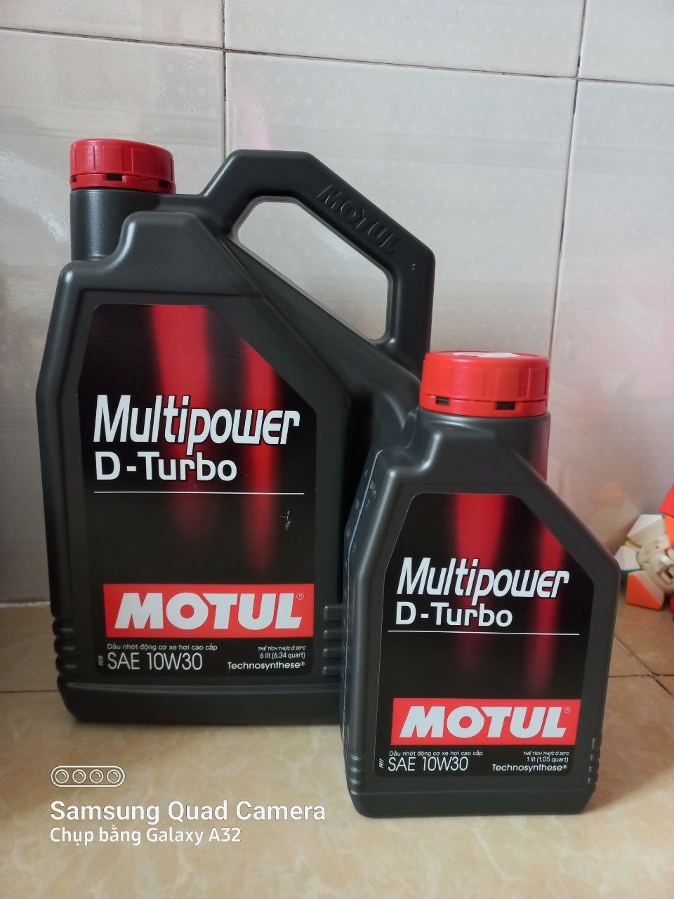 Nhớt Xe Hơi Motul Multipower D-turbo 10W30 Bình 1 Lít - Hàng Chính Hãng