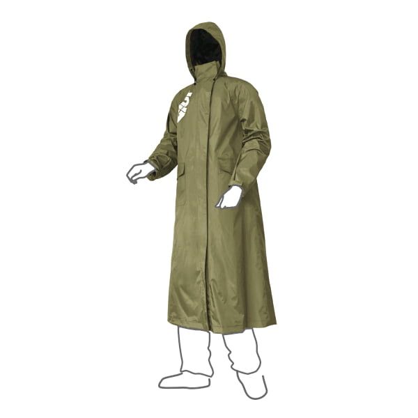 Áo Mưa GIVI G-COAT GCO01.AX Chính Hãng - Size S - Màu Ô liu