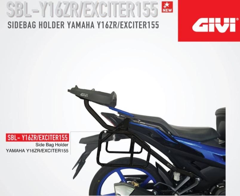 Baga Cặp Hông Chính Hãng Givi SBL Cho Xe Exciter 155 Dùng Lắp Thùng Hông SBL-Y16Zr/Exciter155