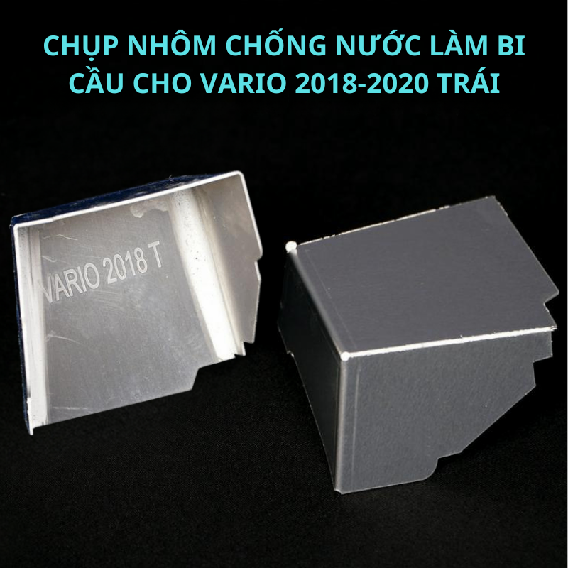 Chụp Nhôm Chống Nước Bi Cầu Cho Xe Vario 2019 Chụp Bên Phải