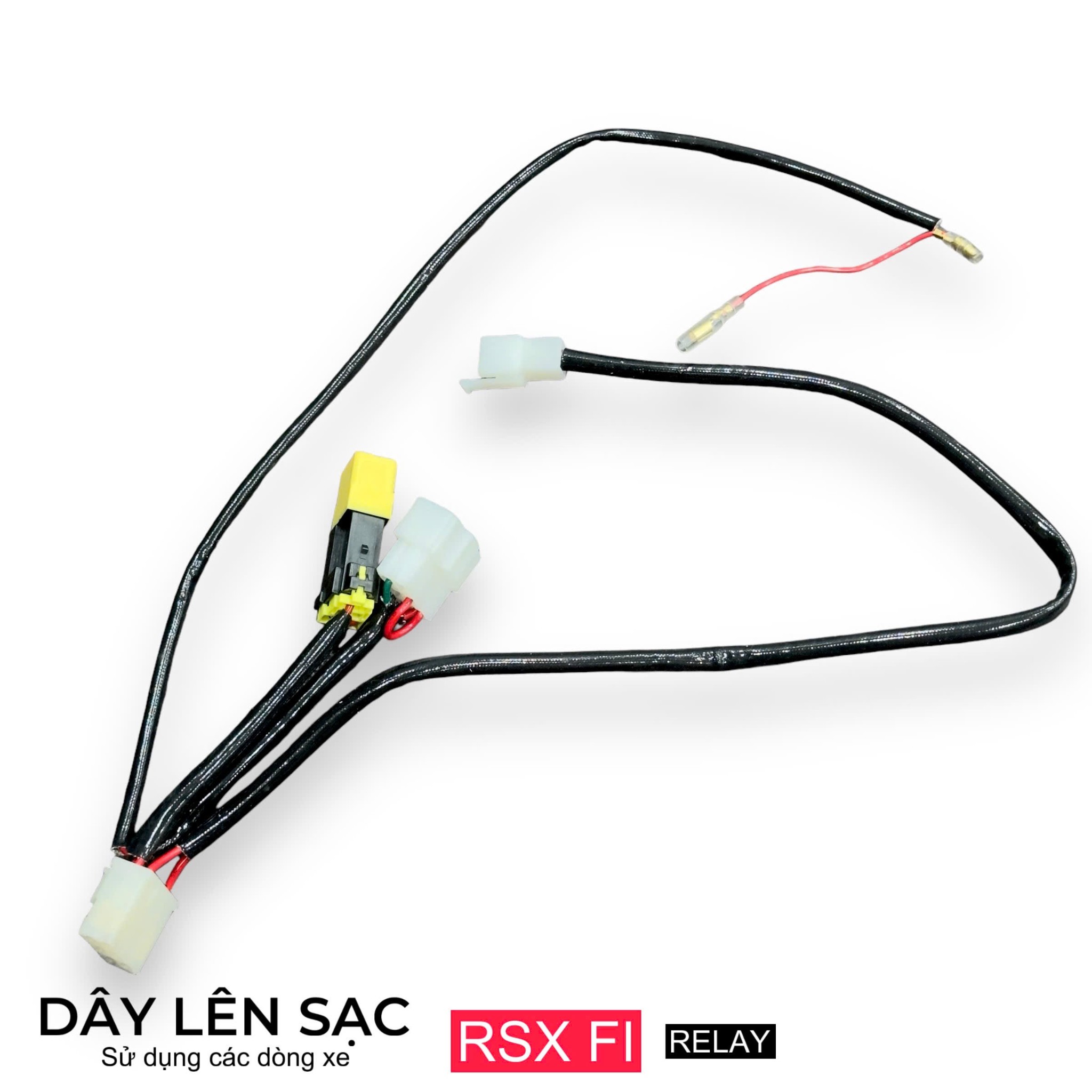 Dây ( Mạch) Cho Bộ Sạc HCE Cắm Như Zin Dòng Xe RSX Fi Cần Tách Mass Mâm Lửa